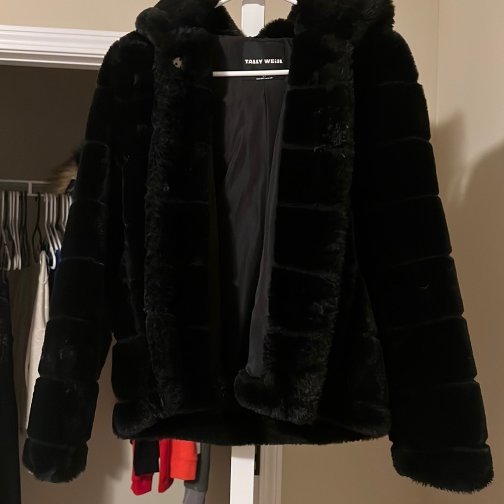 Fluffy jacket